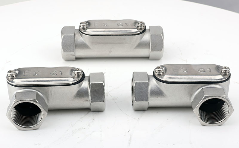 Stainless Steel Explosion-Proof Conduit Outlet Box YHXE - Explosion-Proof Conduit Outlet Box - 5