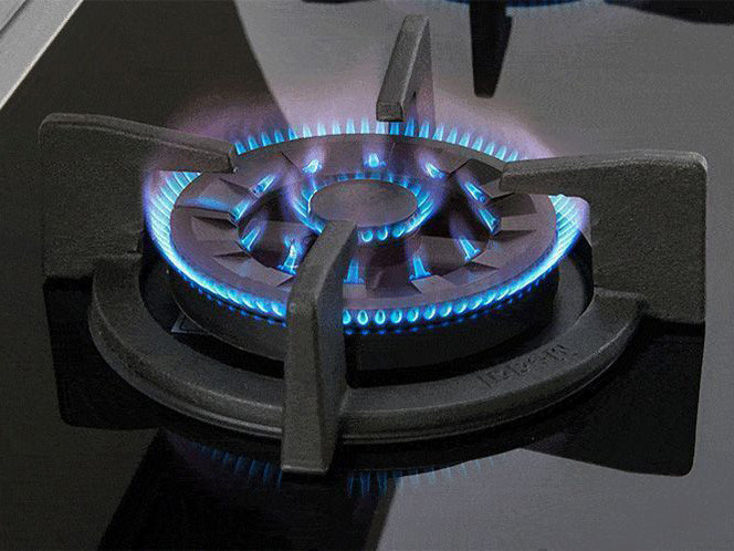 combustion du gaz