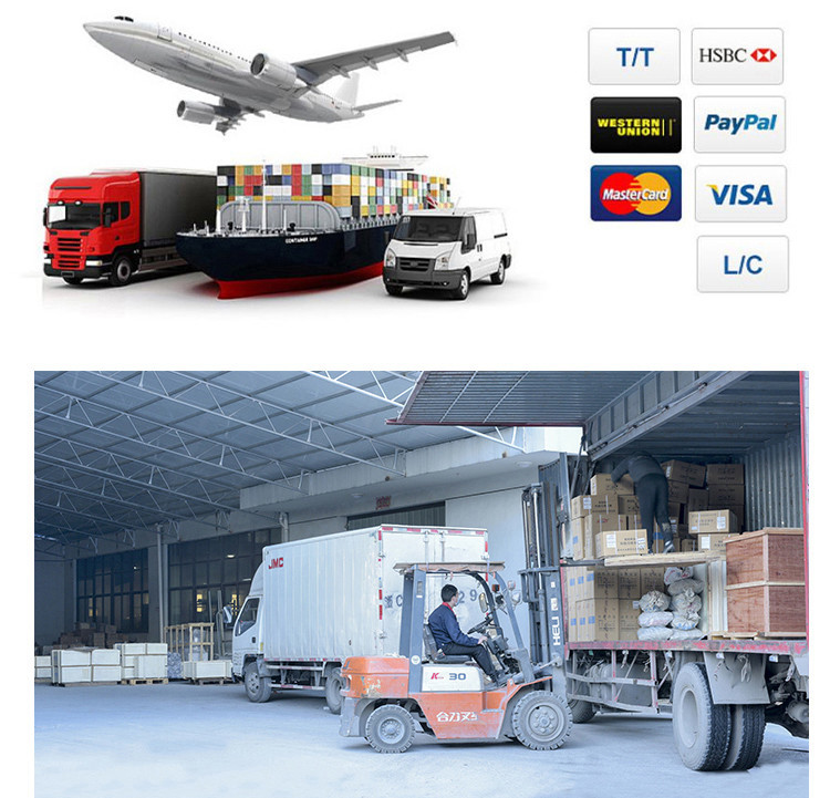 forsendelse og betaling