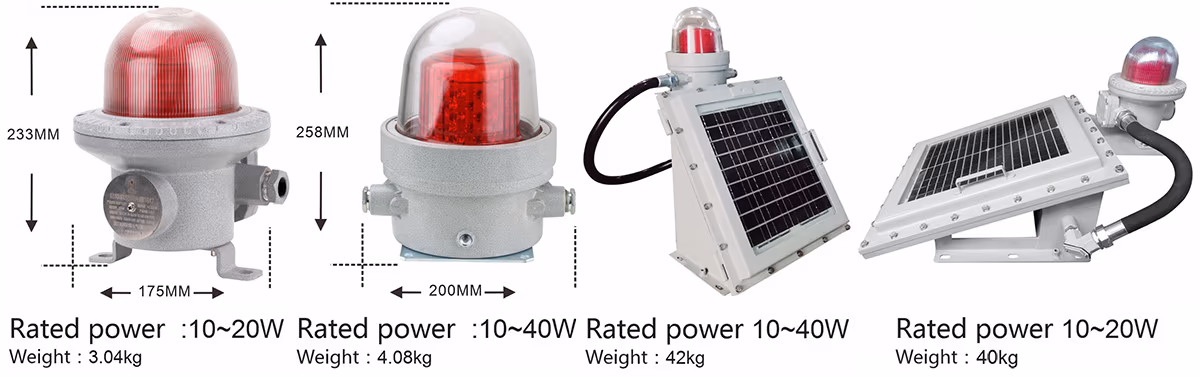 explosion-proof solar aviation obstruction light shbz