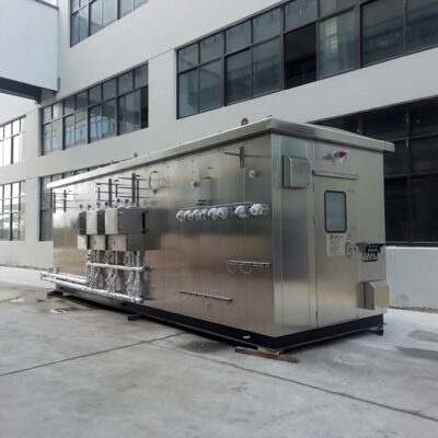 Detail Shelter Alat Analisis Tahan Ledakan BPW