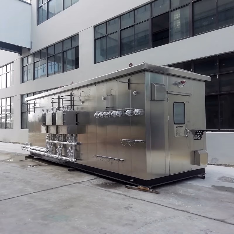 Explosion-Proof Analyzer Shelter BPW detail