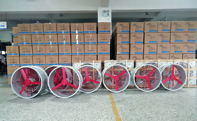 ventilador de fluxo axial à prova de explosão bt35-17