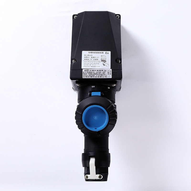 Explosion-Proof Corrosion-Resistant Plug And Socket BCZ8030 Blue detail