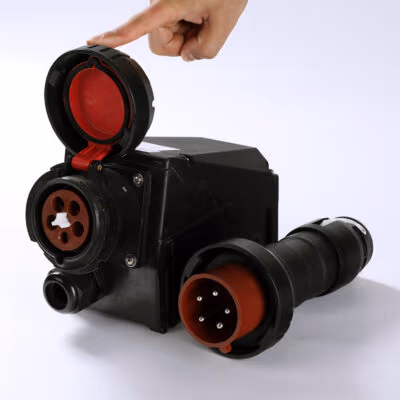 Explosion-Proof Corrosion-Resistant Plug And Socket BCZ8030 Red detail