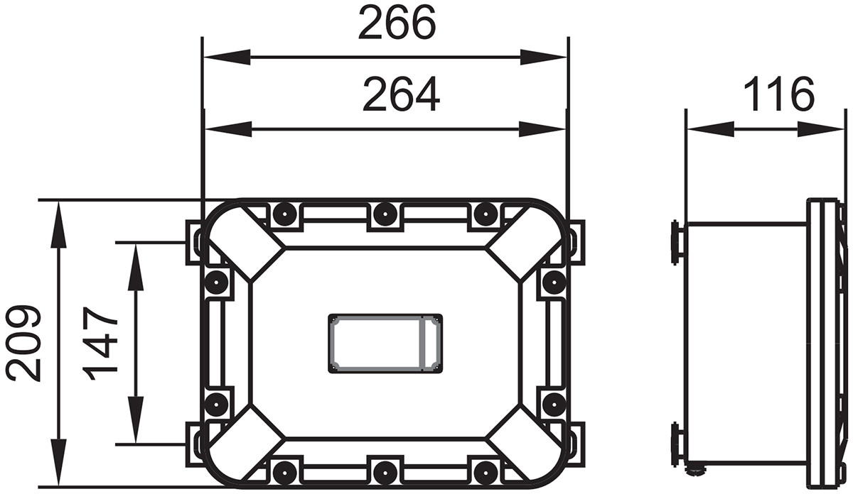 explosion-proof junction box bjx-ii enclosure specifications-2