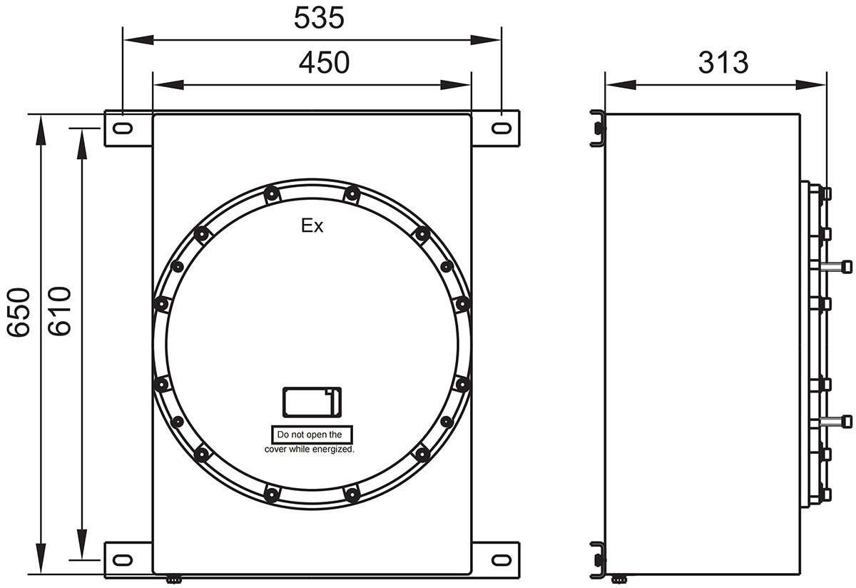 explosion-proof junction box cjx-i enclosure specifications-3