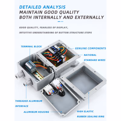 Explosion-Proof Magnetic Starter BQC detail