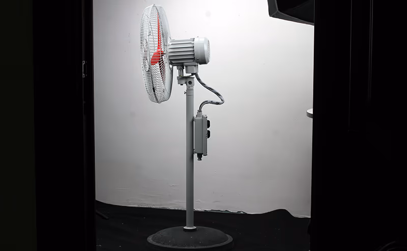 nevýbušný oscilační ventilátor bts-12