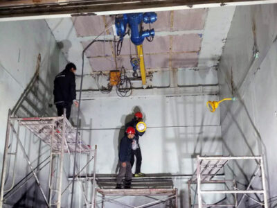 explosion-proof light installation-2