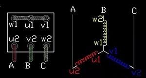 schematic diagram of explosion proof motor star connection method