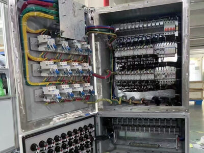 กล่องจ่ายไฟกันระเบิด การเดินสายไฟ-1