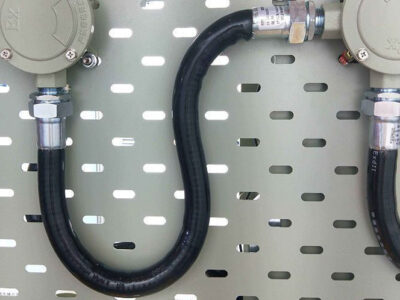 explosion proof flexible pipe installation
