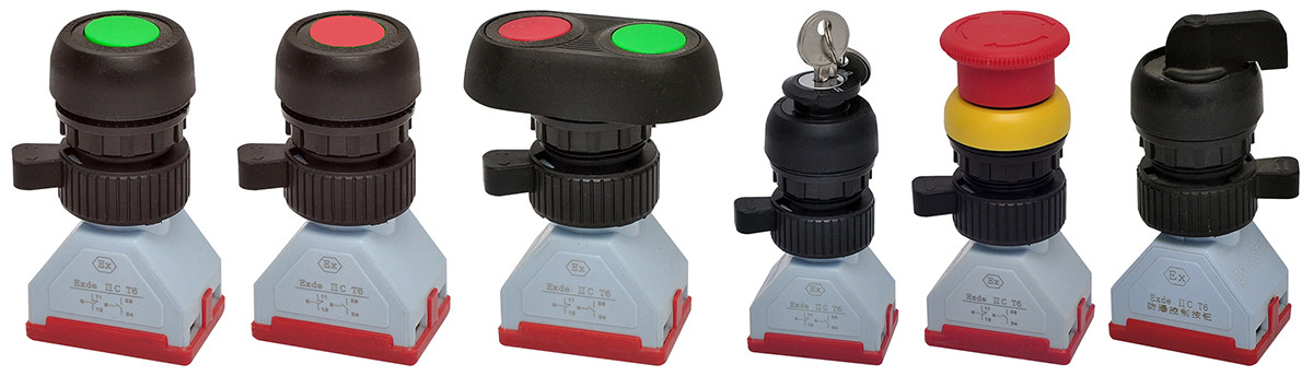 explosion-proof corrosion-resistant push button component ban8062