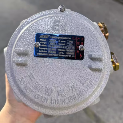 Eight-Port Explosion-Proof Junction Box detail