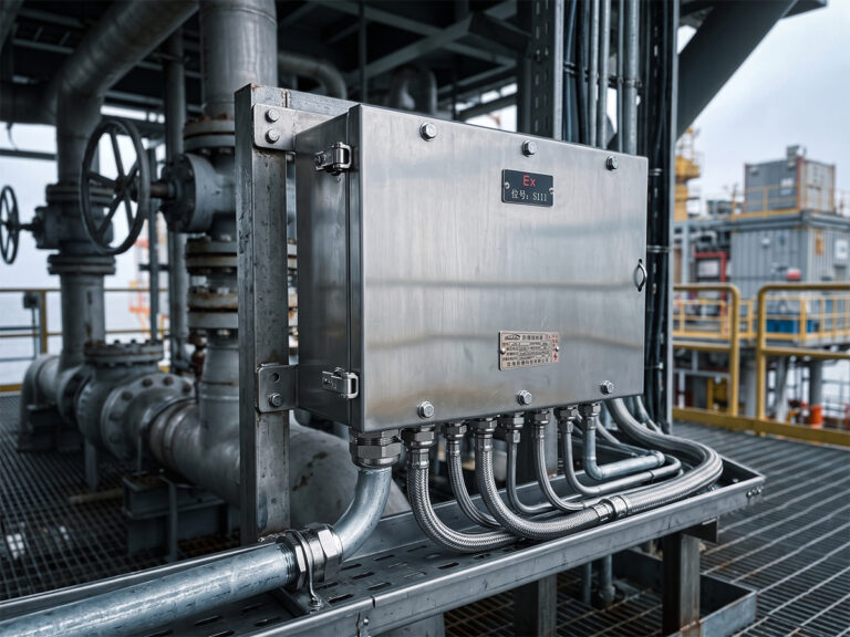 Stainless Steel Explosion-Proof Junction Box EJX Application Scene