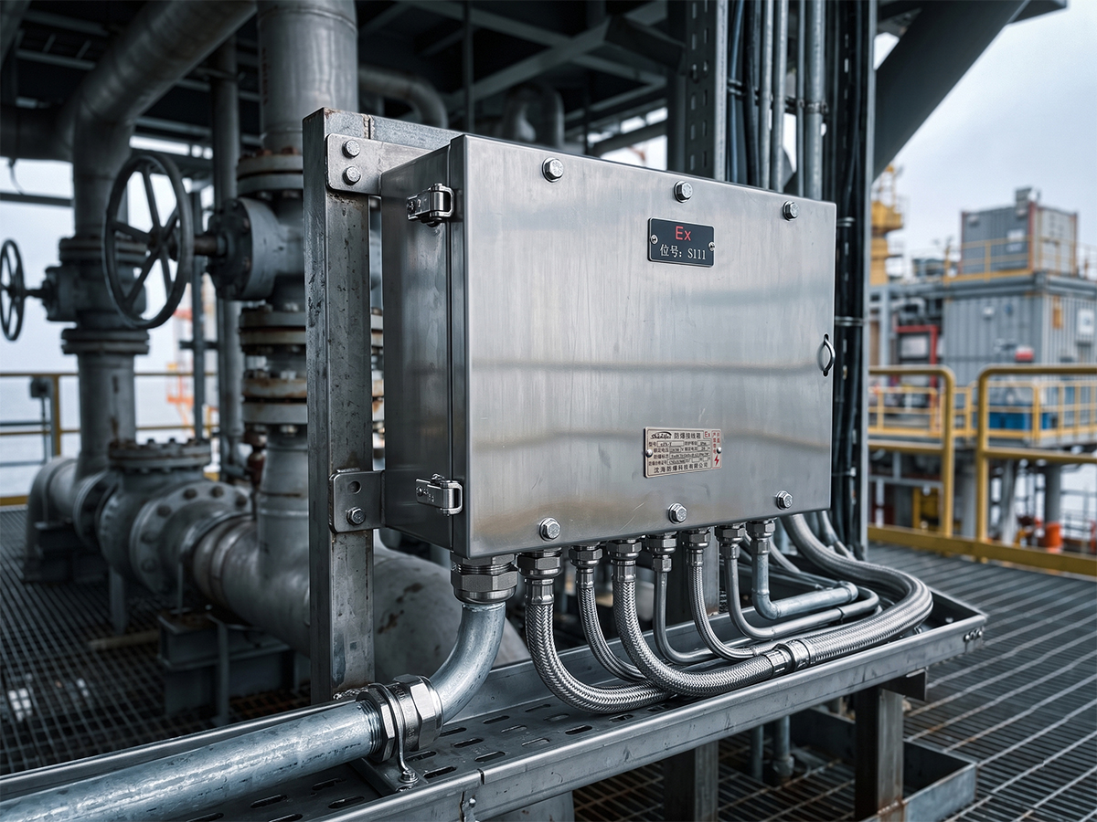 stainless steel explosion-proof junction box ejx applicable scope