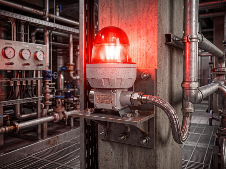 Explosion-Proof Audible and Visual Alarm BBJ-I Application Scene