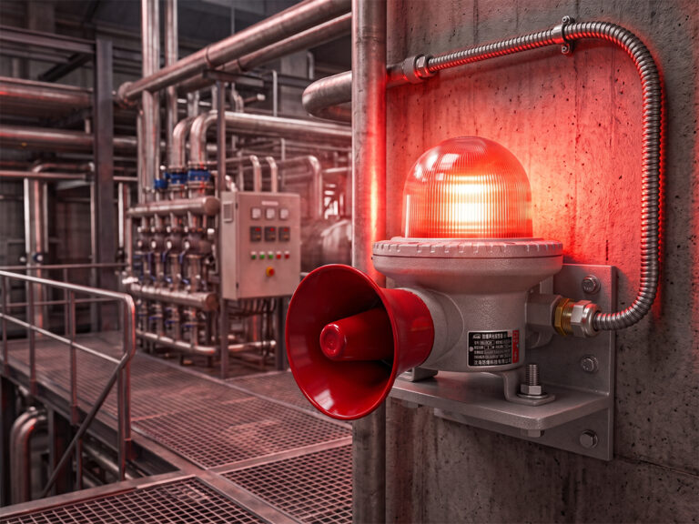 Explosion-Proof Audible and Visual Alarm BBJ-III Application Scene