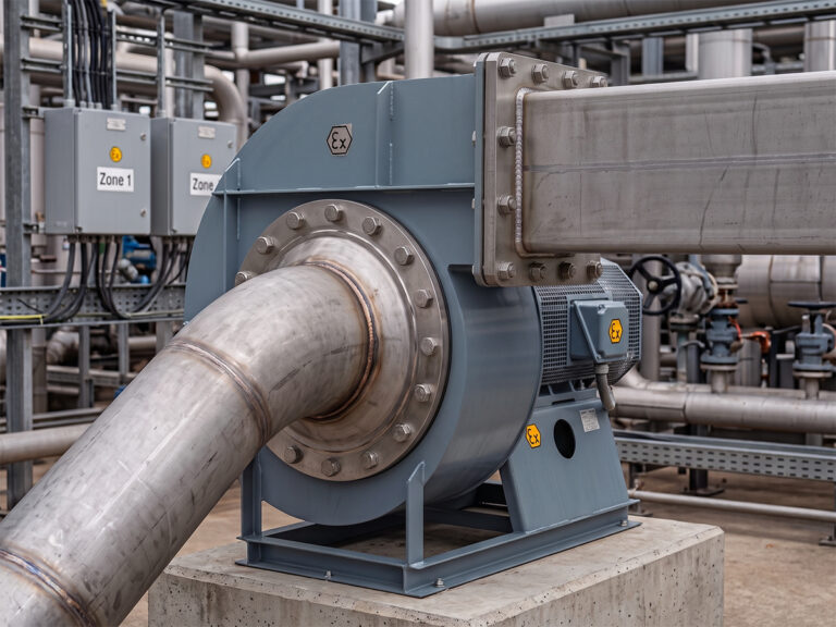 Explosion-Proof Centrifugal Fan B4-72 Application Scene