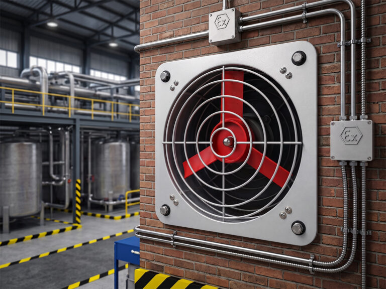 Explosion-Proof Exhaust Fan CBF Application Scene