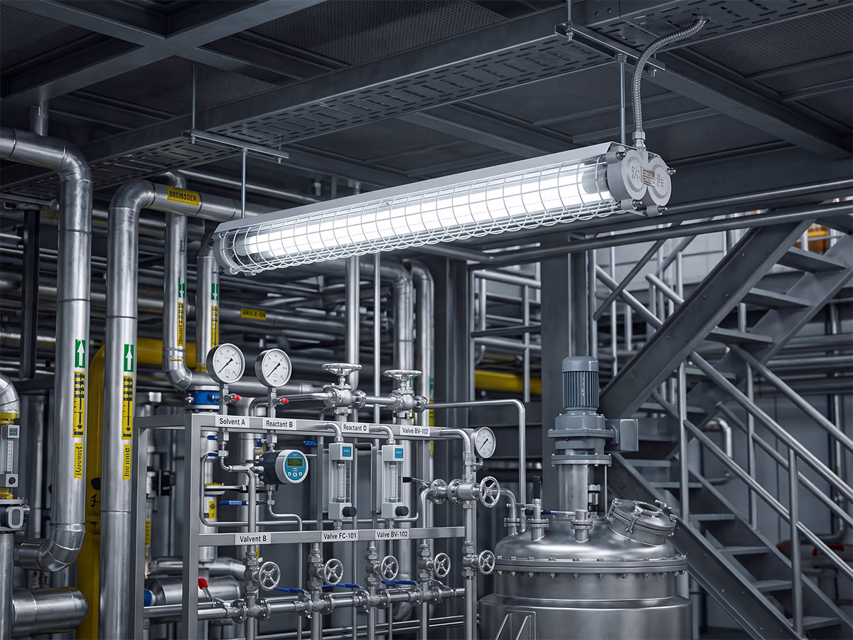 explosion-proof fluorescent light bpy51 applicable scope
